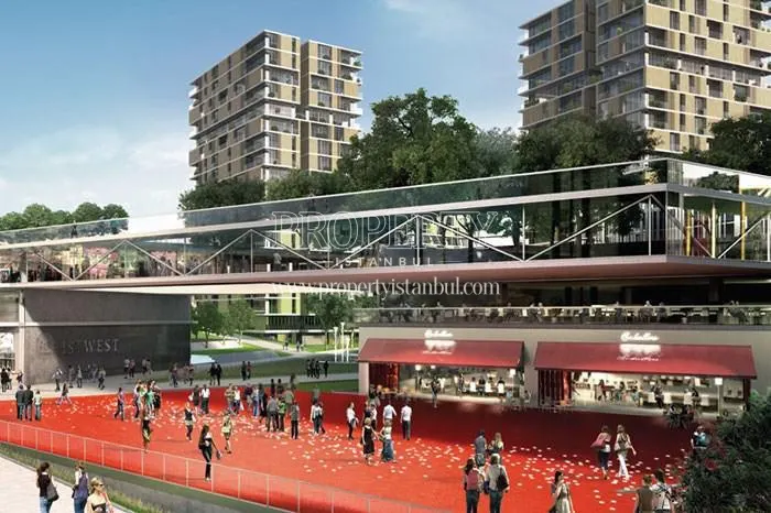 The shopping center in the IstWest Meydan project