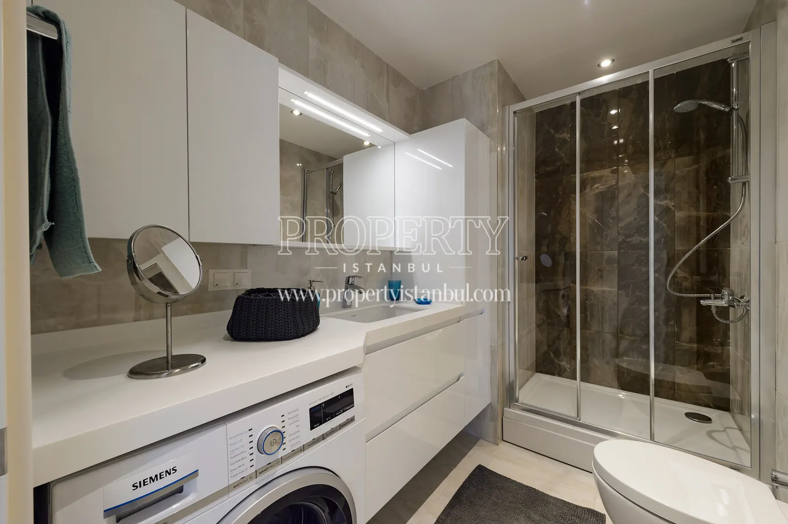 The bathroom of Kelesoglu Feza Sitesi