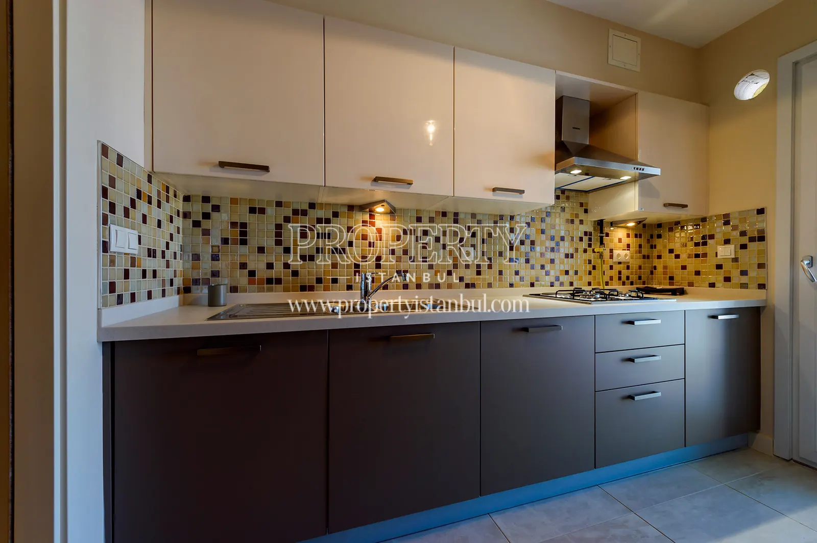 The kitchen of Kelesoglu Feza Sitesi