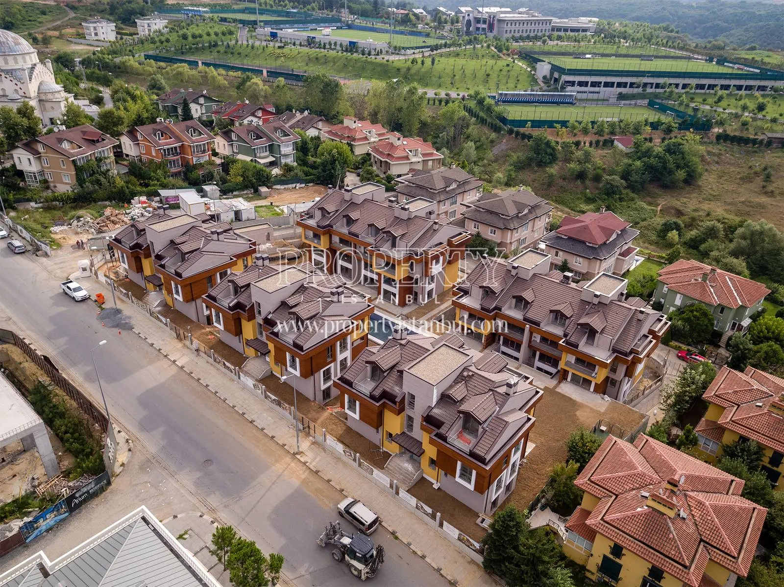 Panoramic view of the Kemerville project