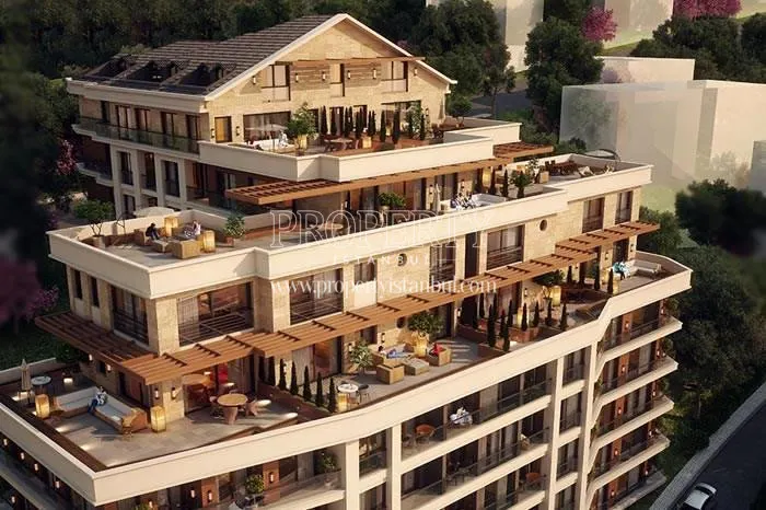 Penthouses in the Kuleli Evleri Poyraz 1 building