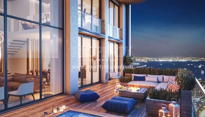 Viewing terrace in La Marin Kartal