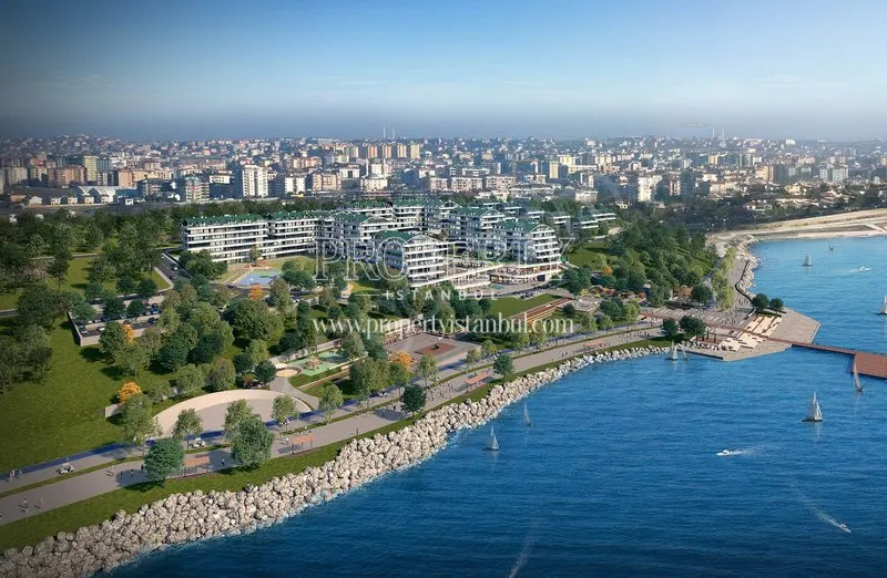 Marina 24 project with the Marmara Sea