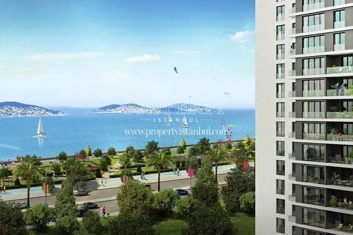The sea view from Mesa Marmara homes