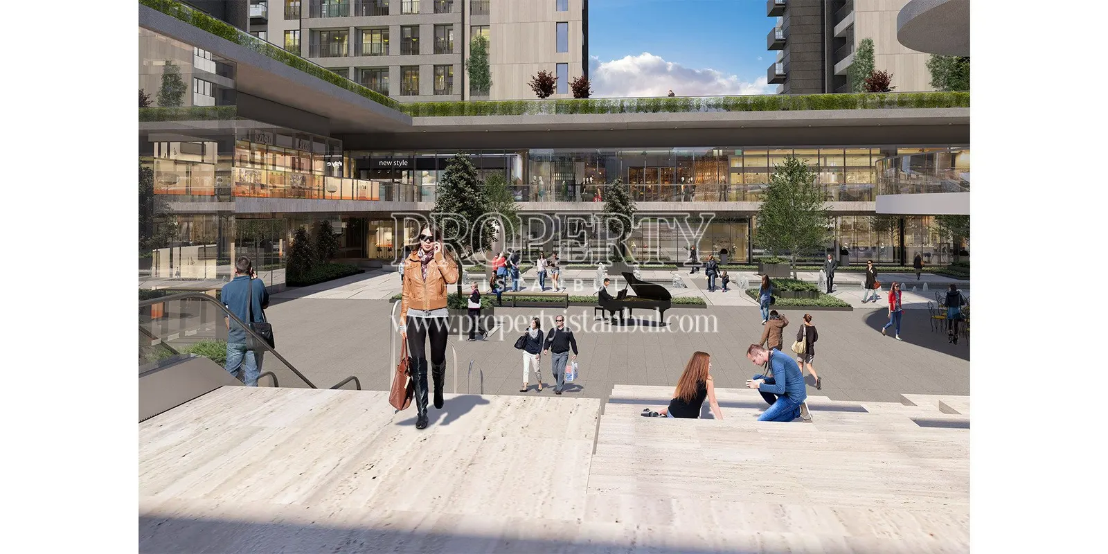 Mesa Cadde social area