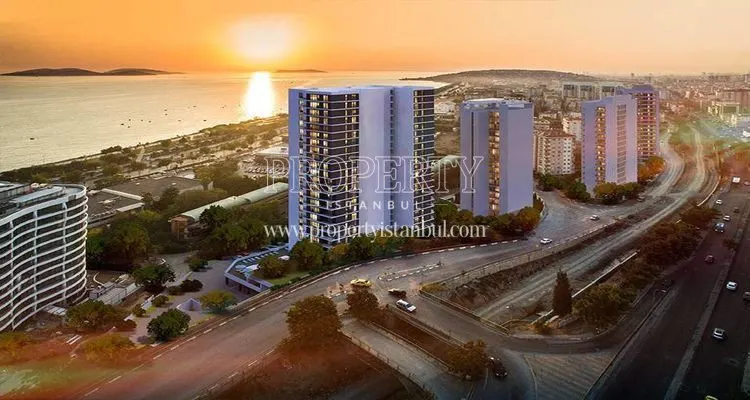 Mesa Marmara compound at sunset