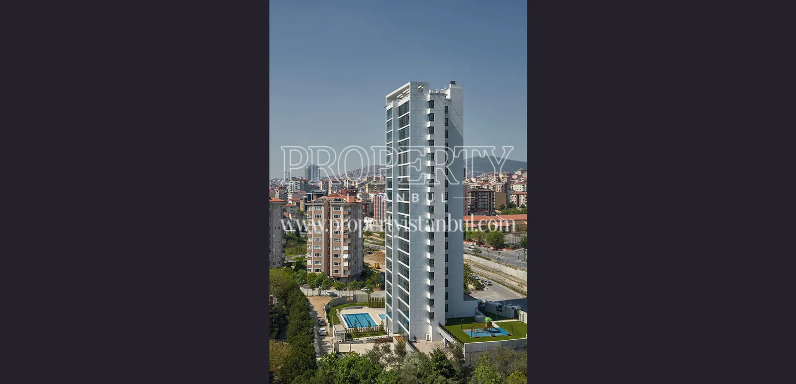 Mesa Marmara compound from the side