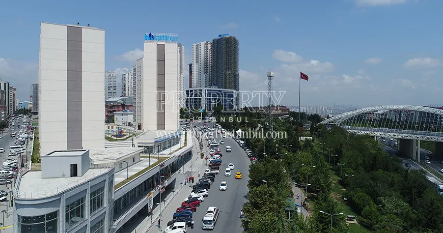 N Sehir Esenyurt from behind