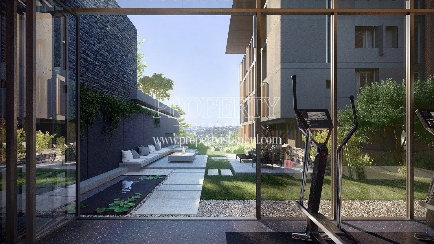 Gym in the Nef Kandilli project