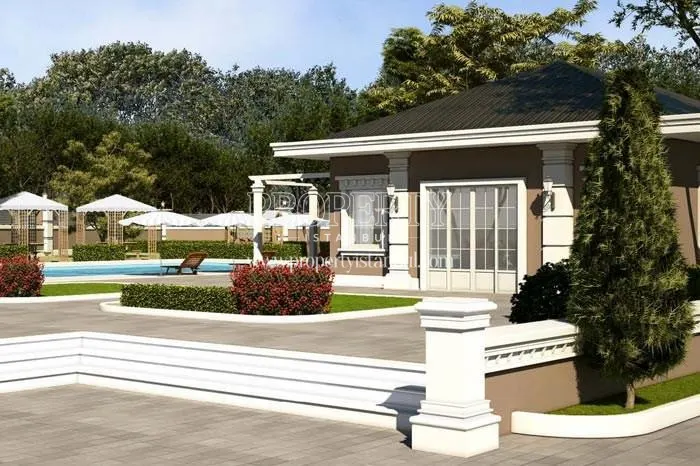 The luxury villa with the private swimming pool in o2 55 Istanbul