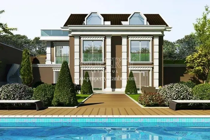 One of the villas in o2 55 Istanbul
