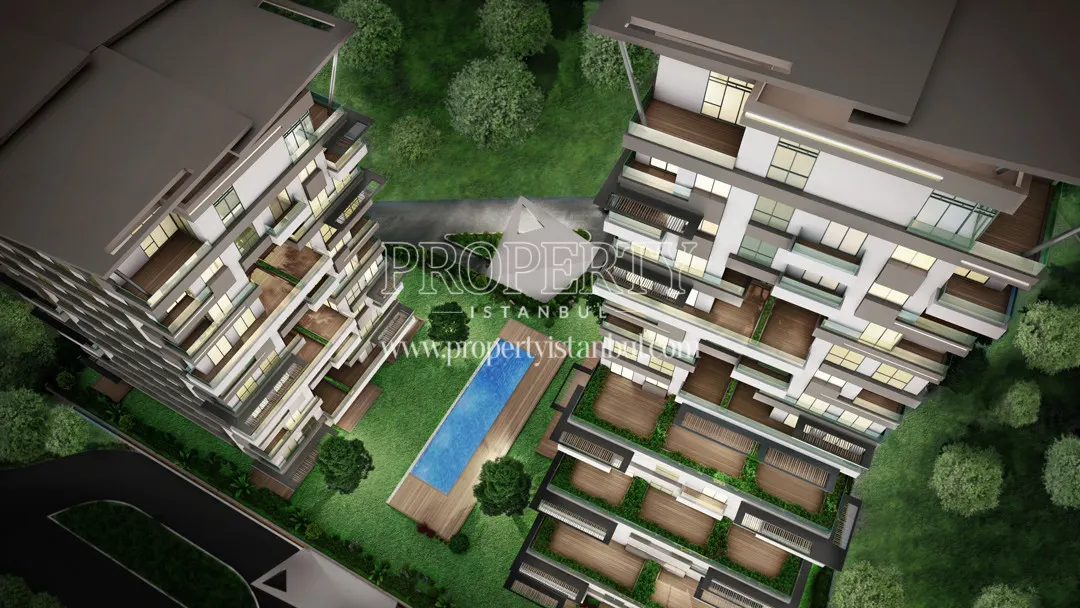 Seba Suites project from above