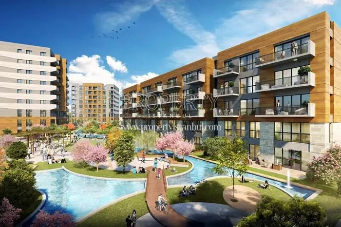 The inside of the Sehir Konaklari compound