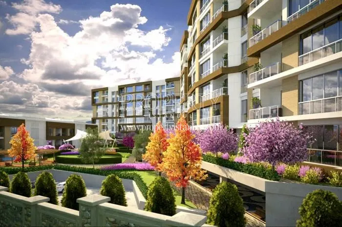 The landscape areas in Siltas Teras Park
