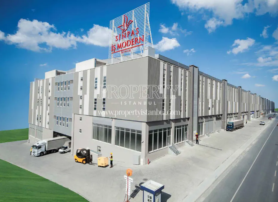 Sinpas Is Modern Ambarli from the corner