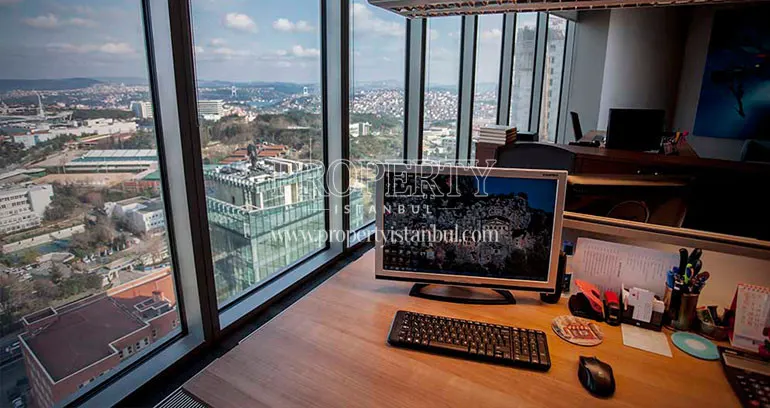 Bosphorus view from Spine Tower