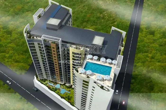 The panoramic view of Turkbuku Residence
