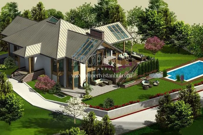 One of the villas in Valle Lacus