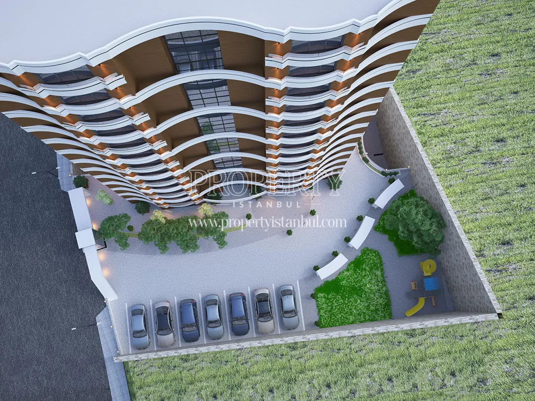 Yavuz Kule building view from the top floor