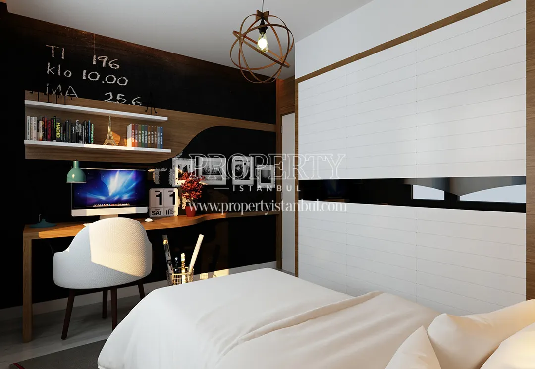 One of the small bedrooms in Yavuz Kule