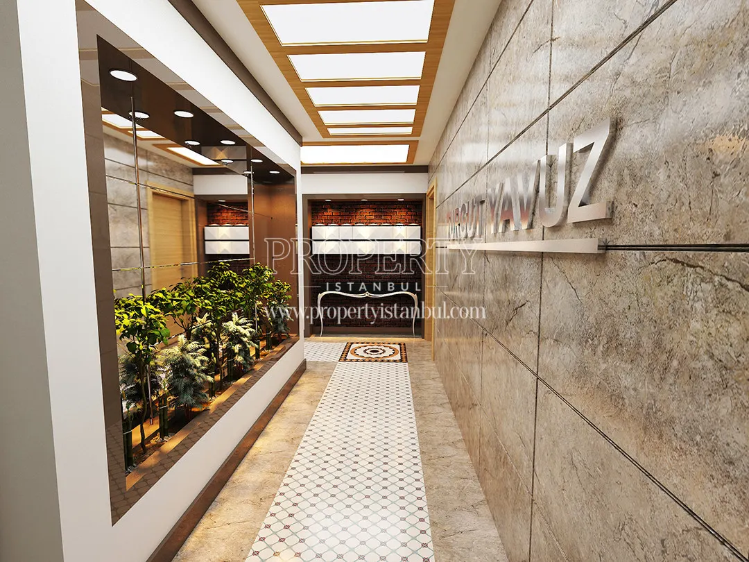 The lobby of Yavuz Kule