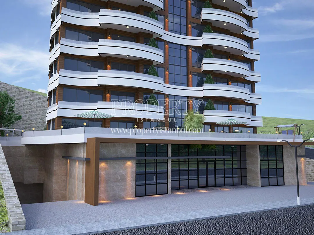The ground floor of the Yavuz Kule building