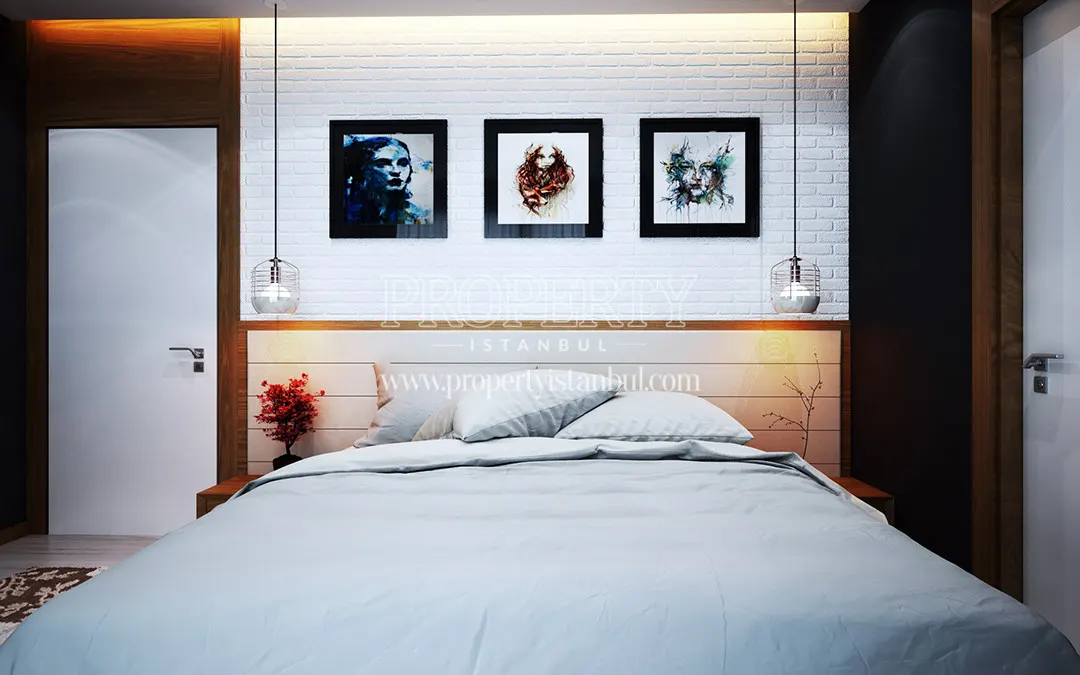 The bedroom in Yavuz Kule