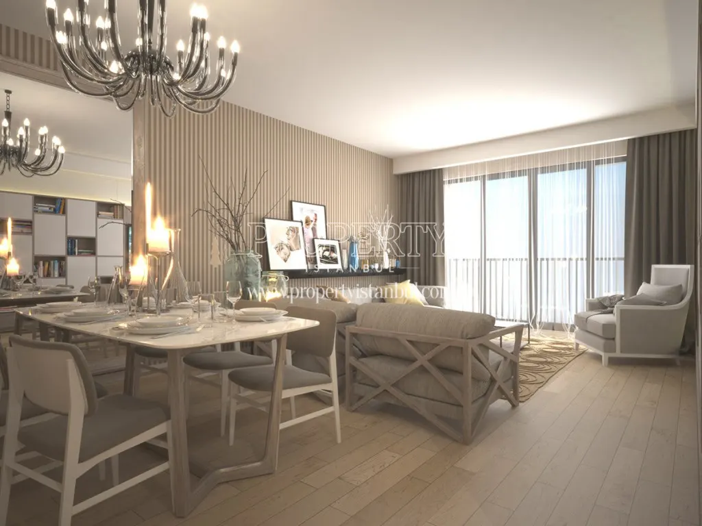The living room of Yeni Nesil Eyup