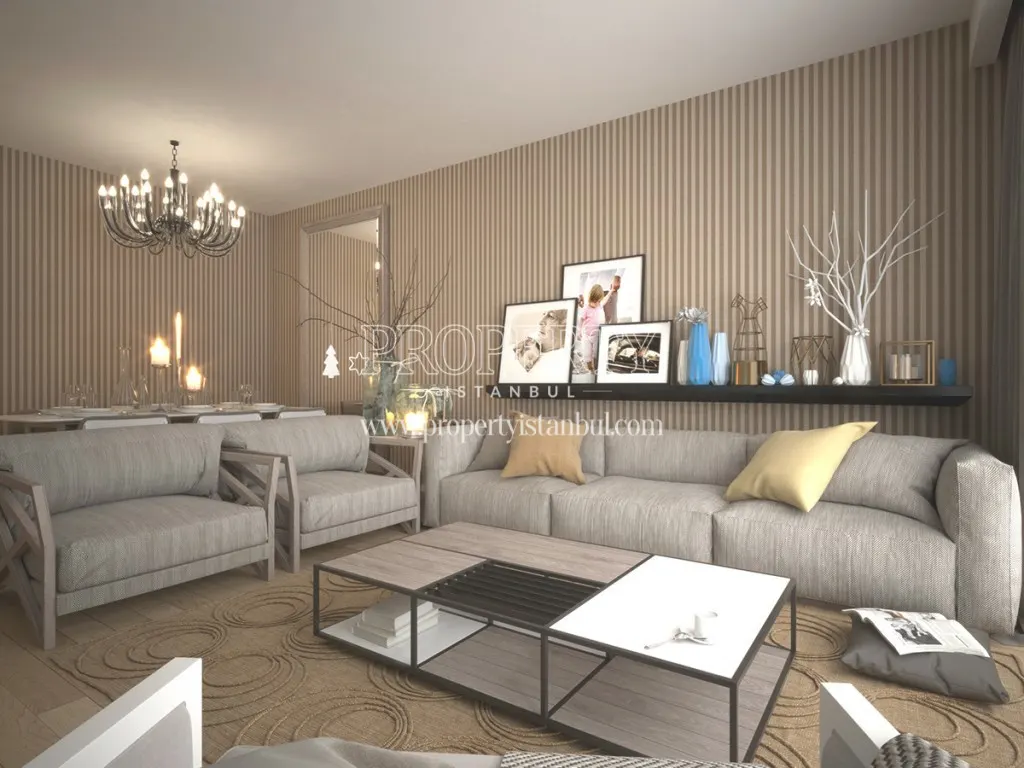 The living room of Yeni Nesil Eyup