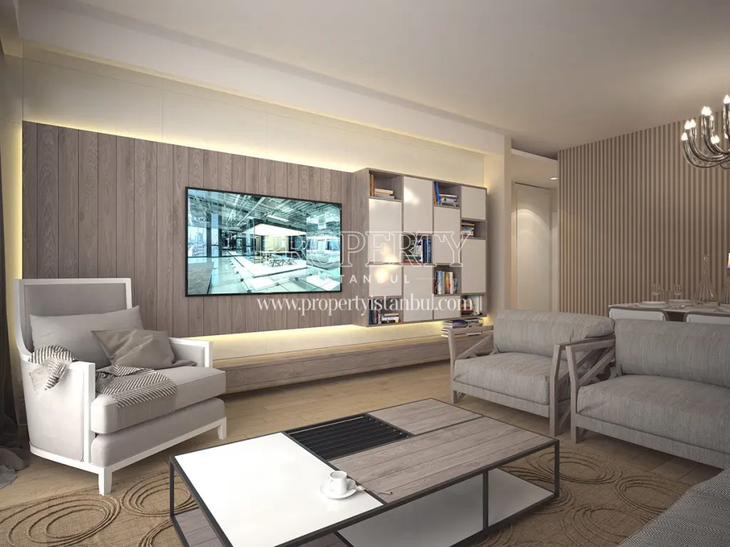 The living room of Yeni Nesil Eyup