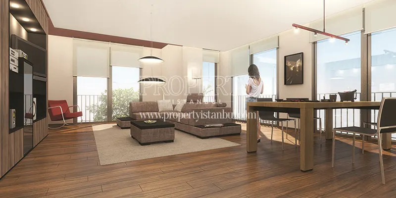 A living room in 40Iz Elite Flats