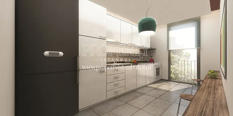 A kitchen in 40Iz Elite Flats