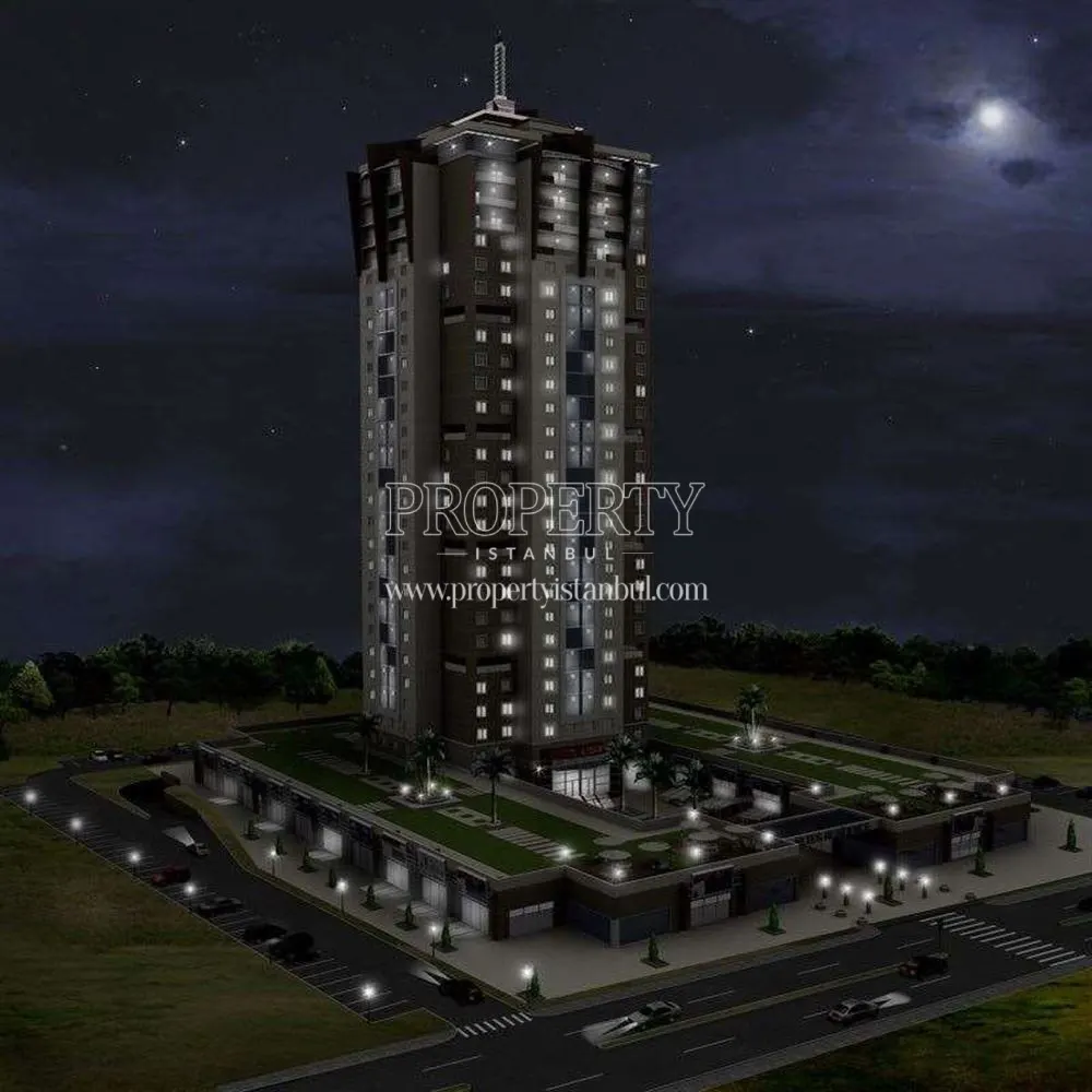 Agaoglu Eltes Gold project at night
