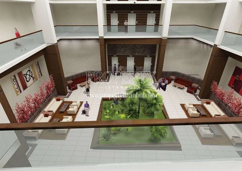 Agaoglu Eltes Gold lobby from the top