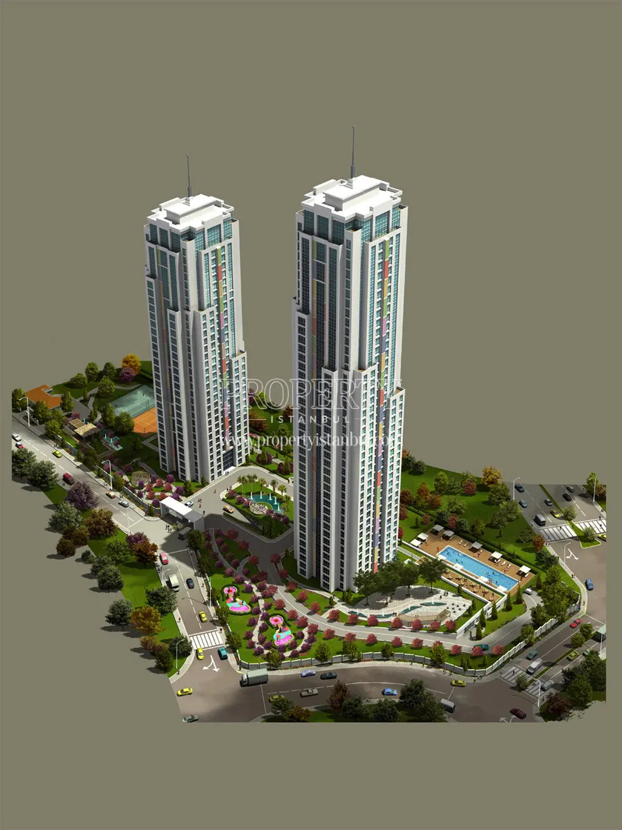 Agaoglu Skytowers 3D project