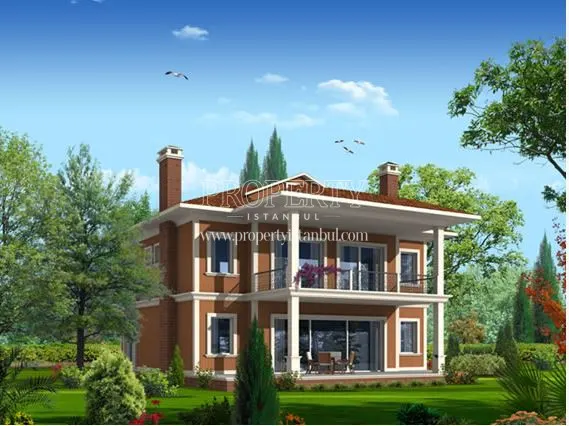 A villa in Aktas Gumusyaka Villalari