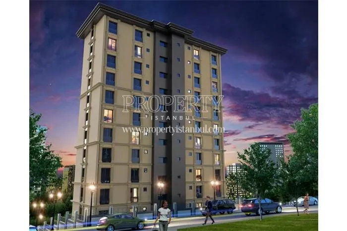 Algart Kagithane building at night
