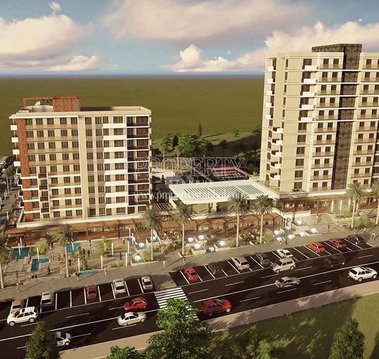 The front side of Anda Park Sultanbeyli project