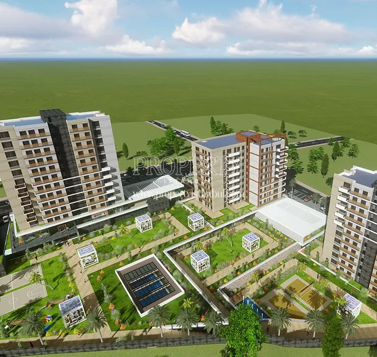 Anda Park Sultanbeyli project view from above