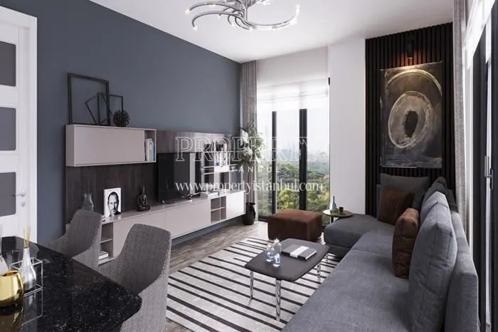 A living room in Anil Park Evleri