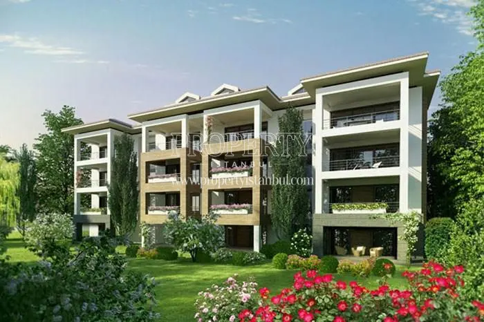The blocks with the garden in Antorman