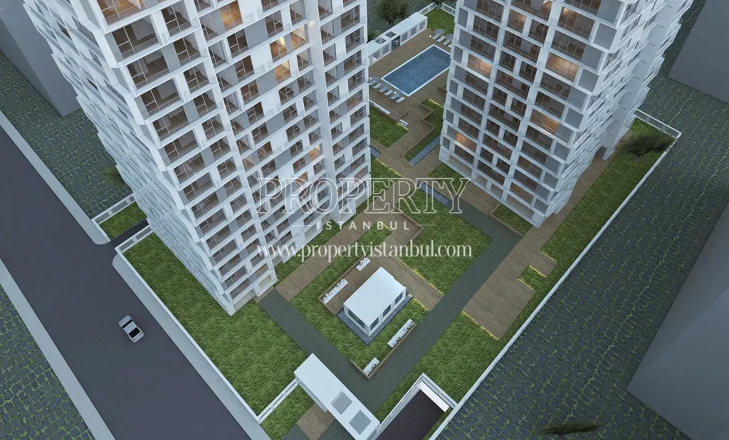Aqua Erenkoy project from the top