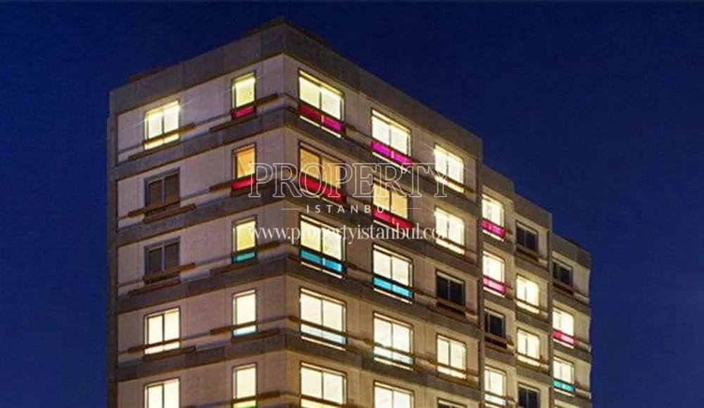 Armoni Residences building at night