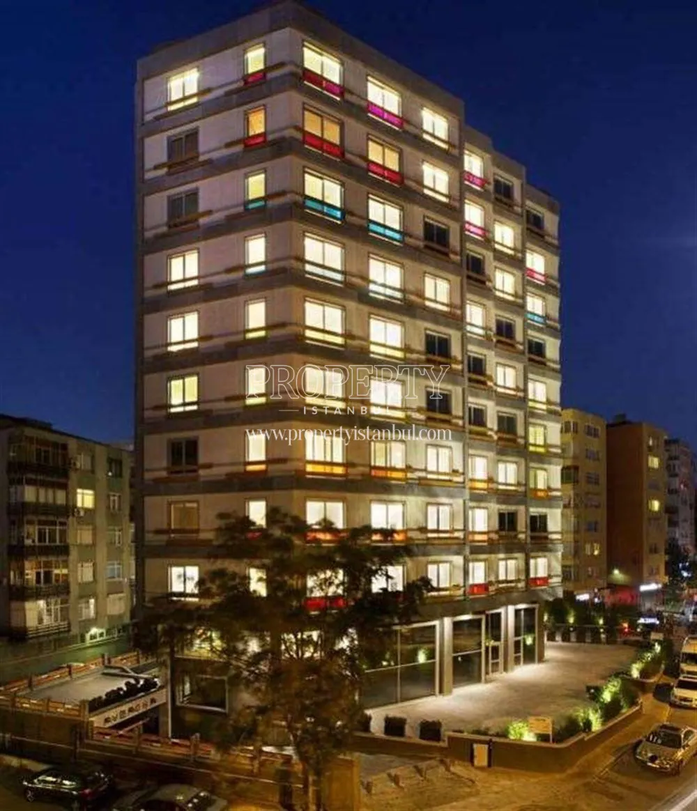 Armoni Residences building at night