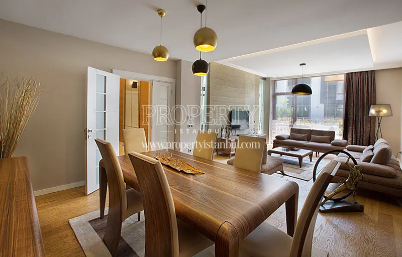 A living room in Arterium Villas