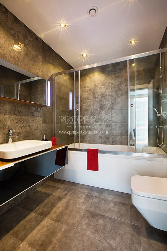 A bathroom in Arterium Villas