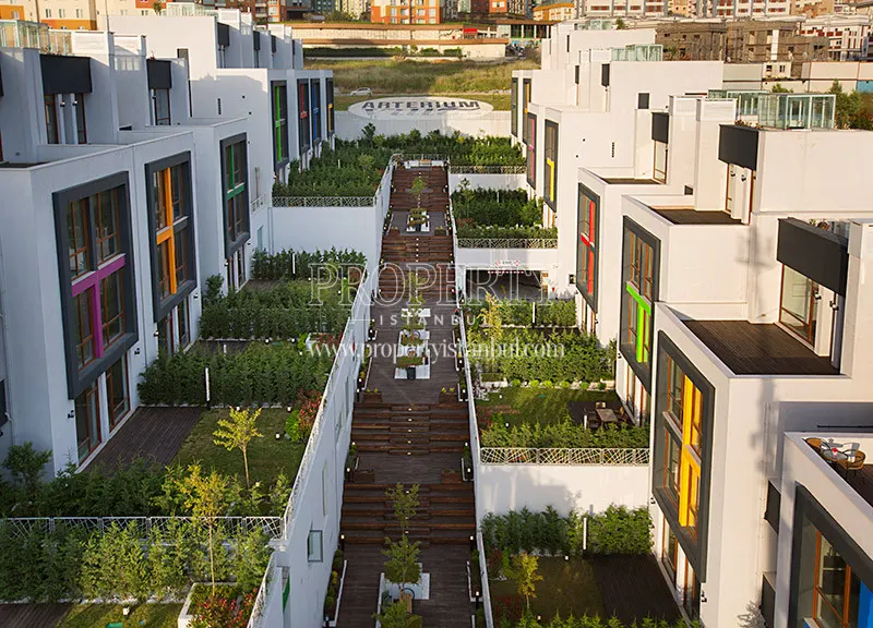 Arterium Villas from the top
