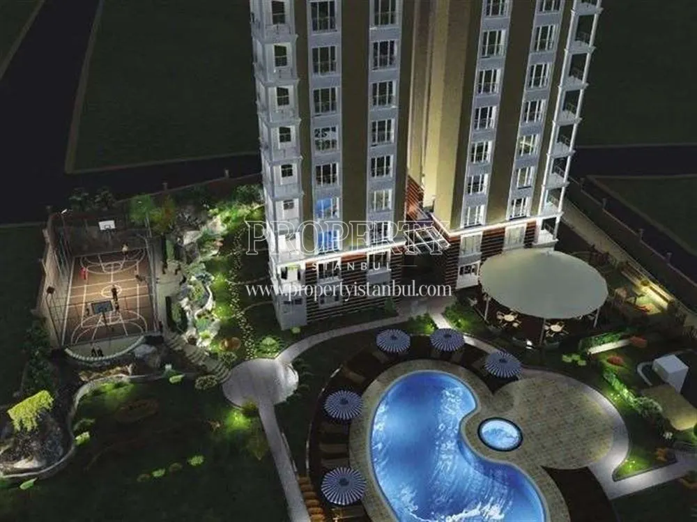 Atasehir Premium project from the top