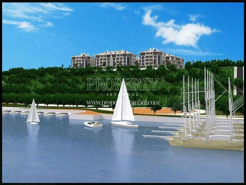 Atirus Hill project from the yacht port