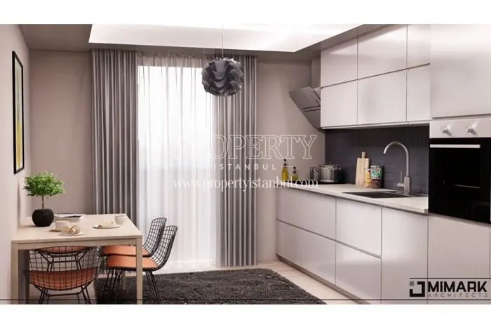 A kitchen in Bella Residence
